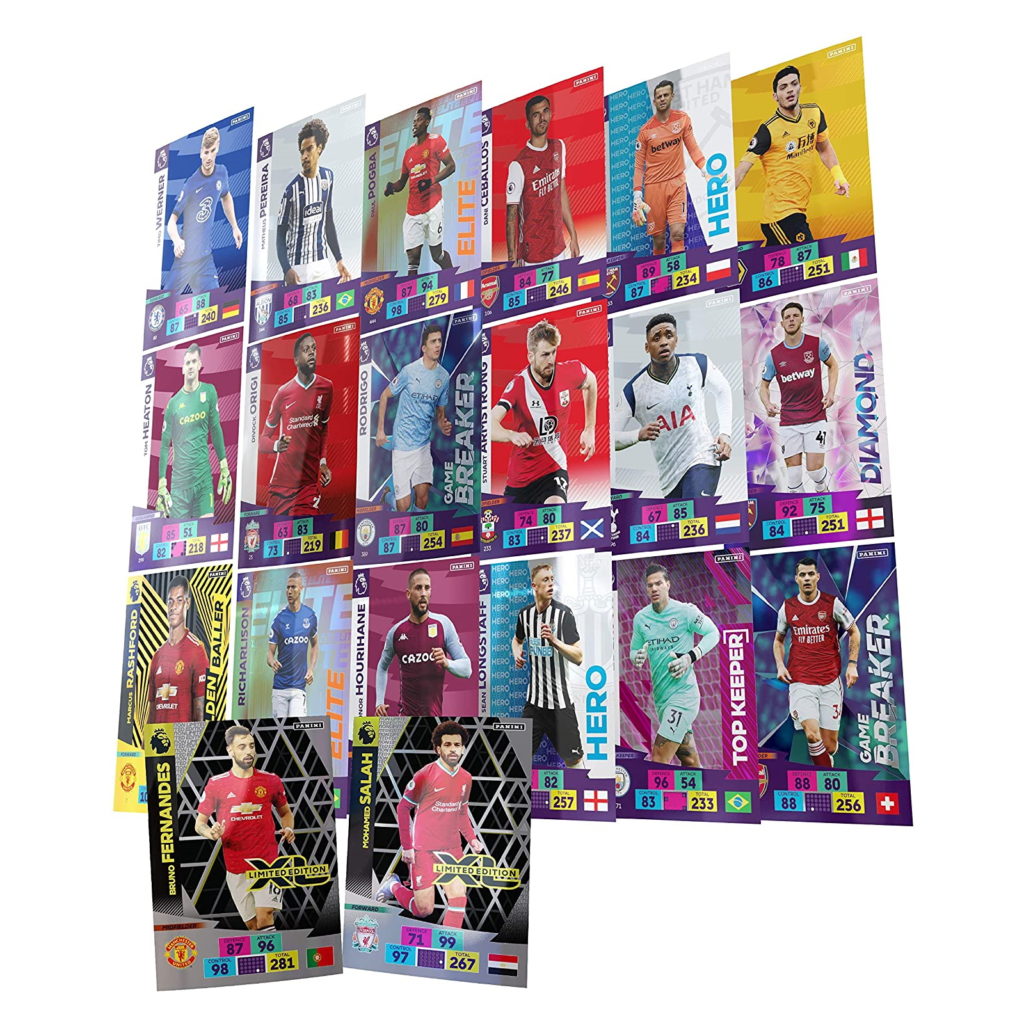 Panini, 2020-21 Panini Adrenalyn Premier League Cards Packets (6 Cards EA)