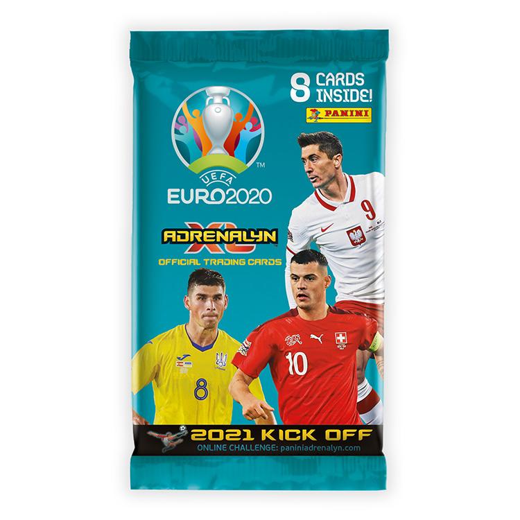 Panini, 2020-21 Panini Adrenayln Euro Kick Off Cards Packets (8 EA)