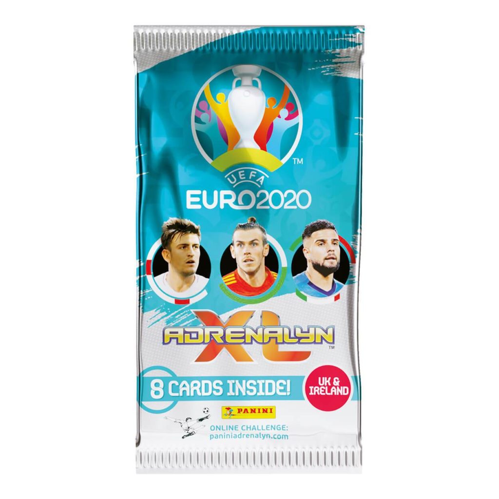 MIMI IMPORTS, 2020 Panini Adrenalyn EURO Cards Packets (8 Cards EA)