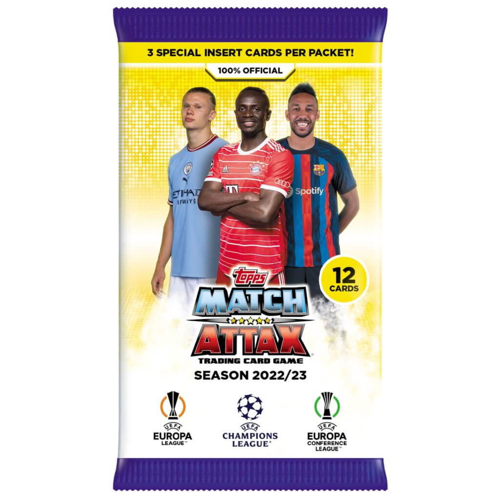 TOPPS, 2022-23 Topps Match Attax UEFA Champions League Cards BOX (24 Packs Each)