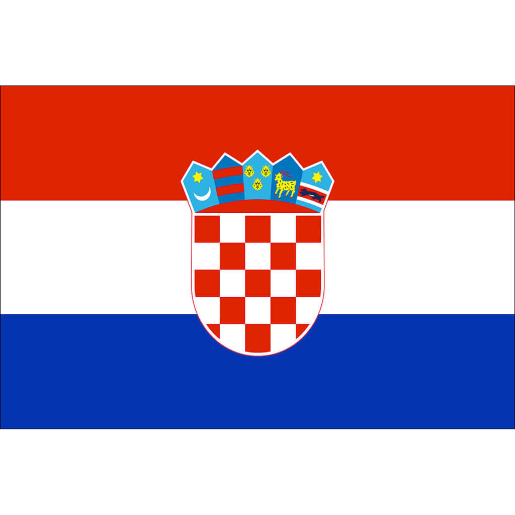 MIMI IMPORTS, 3x5 Country Flag - Croatia