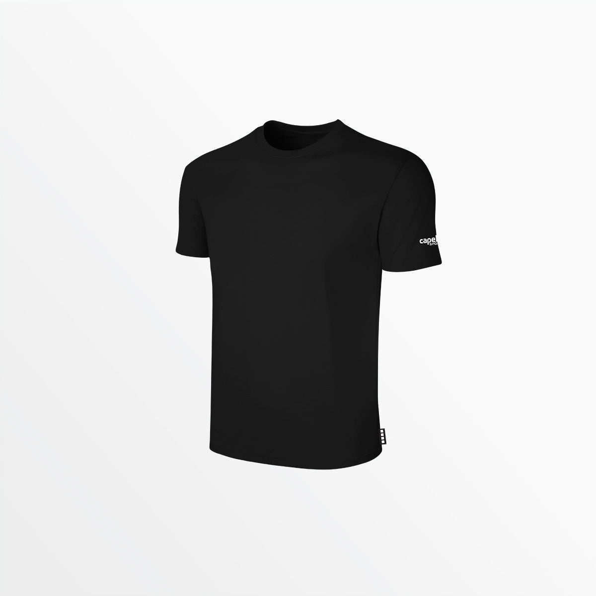 CapelliSport, ADULT BASICS TEE WITH SLEEVE LOGO