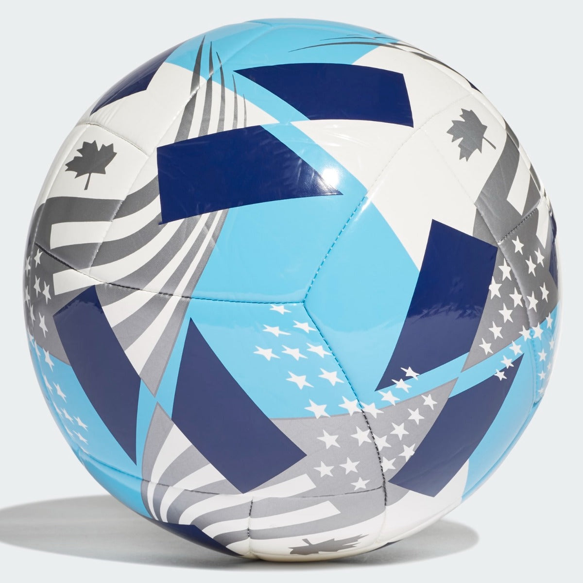 Adidas, Adidas 2021 MLS Club Ball - Cyan-White-Navy