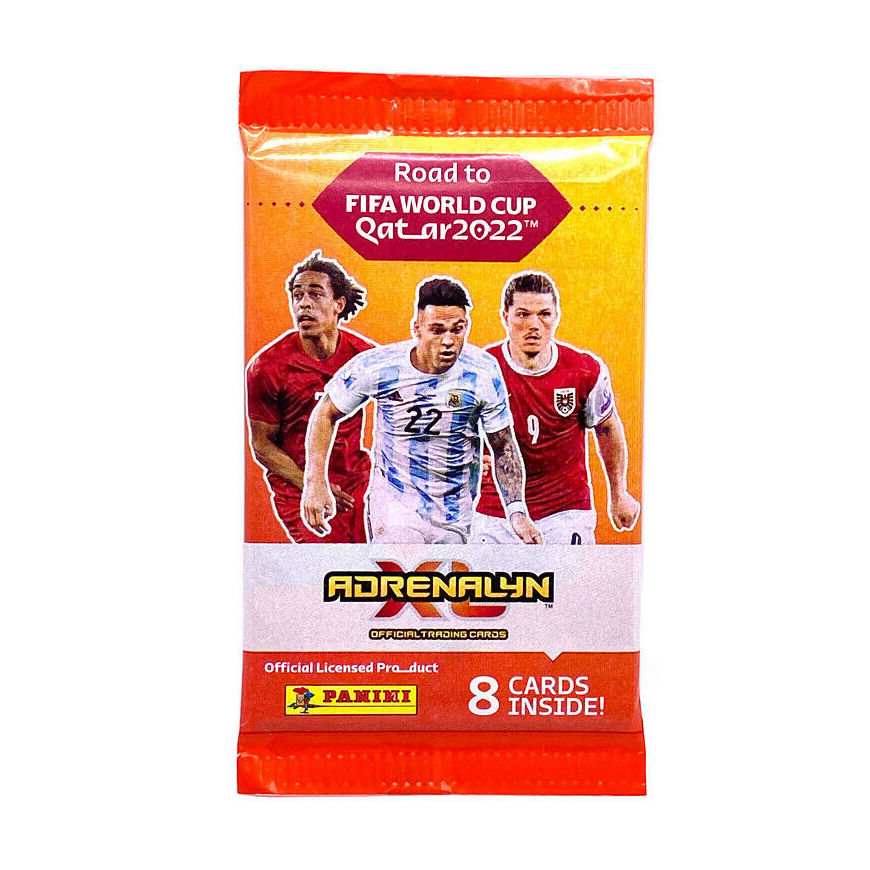 Panini, Adrenalyn Road To Fifa World Cup Qatar 2022 Cards  Packet (8 EA)