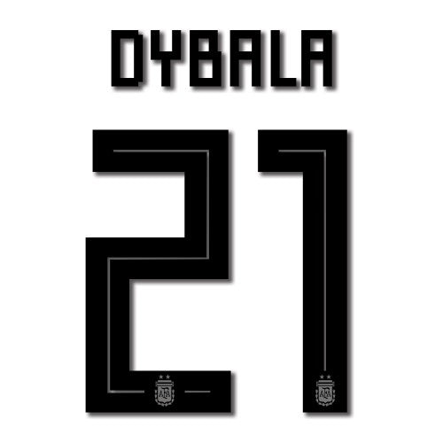 Uni Sport, Argentina 2018 Home Dybala #21 Name Set