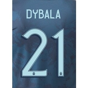 Uni Sport, Argentina 2020/21 Away Dybala #21 Jersey Name Set