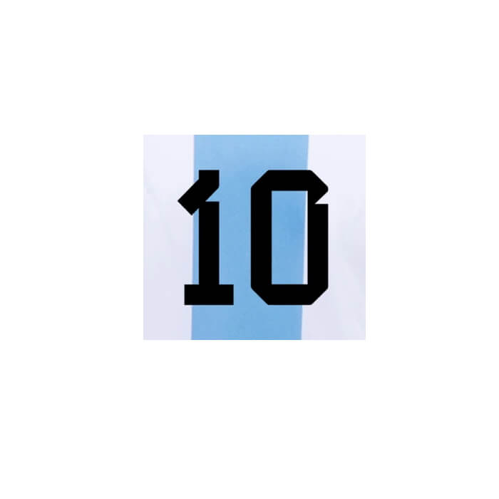 Sporting ID, Argentina 2022-23 Home Messi #10 Jersey Name Set