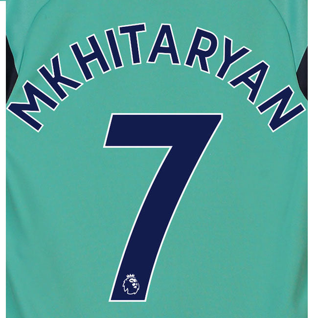 ProSoccer, Arsenal 2018/19 Third Mkhitaryan #7 Jersey Name Set