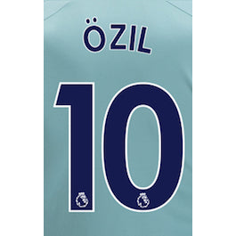 ProSoccer, Arsenal 2018/19 Third Ozil #10 Jersey Name Set