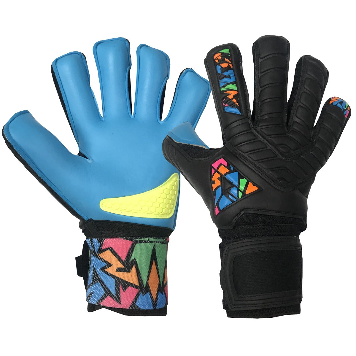 Aviata, Aviata Halcyon Graffiti Goalkeeper Gloves - Black-Graffiti