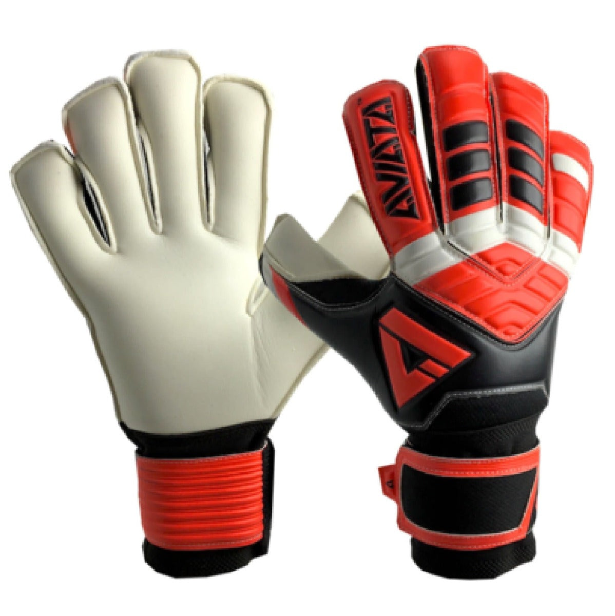 ProSoccer, Aviata Light Bright Club Solar Shield Goalkeeper Gloves - Red-Black-White