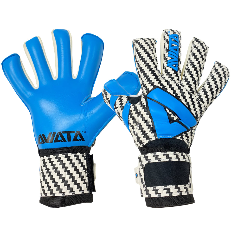 Aviata, Aviata Viper Electrik Storm GK Gloves - White-Black-Blue