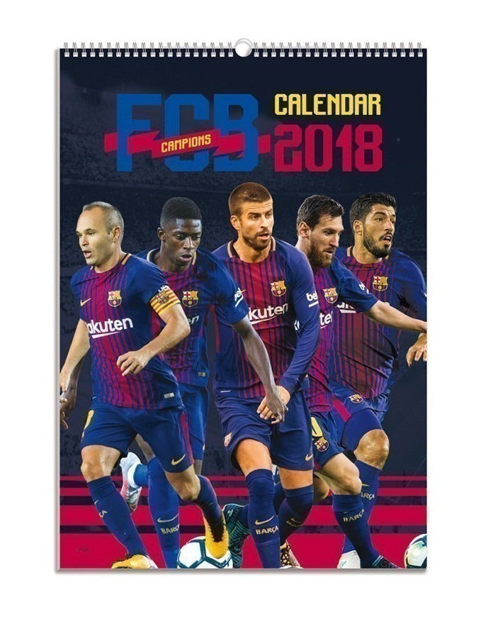 Just 4 Kicks, Barcelona 2018-2019 Calendar