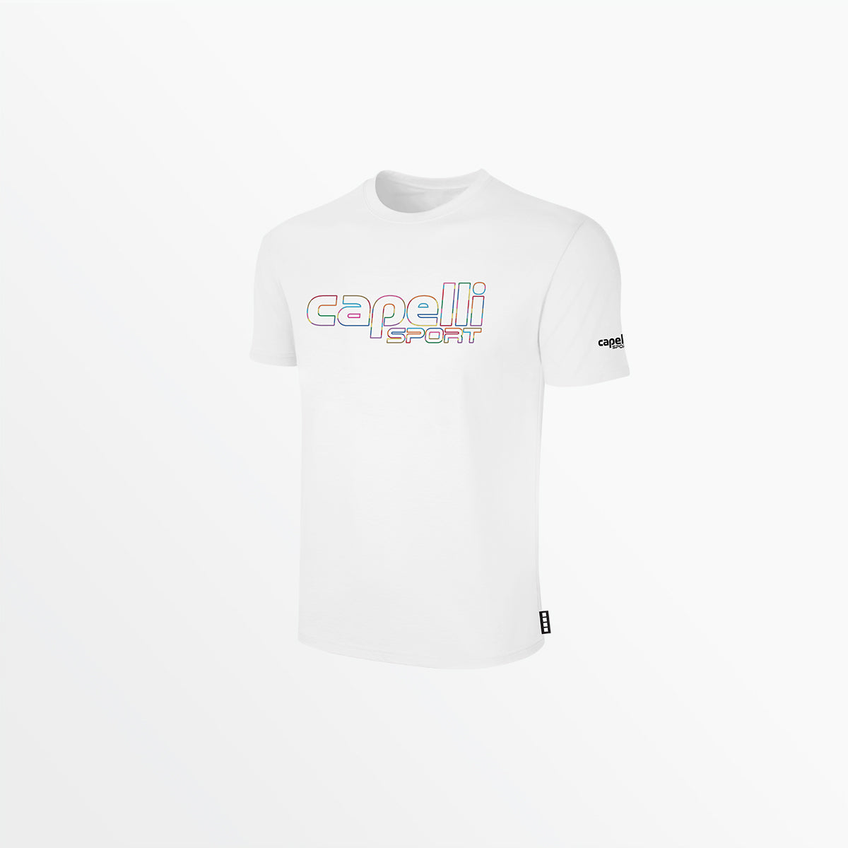 CapelliSport, CS LOGO OUTLINE PRIDE - ADULT BASICS TEE