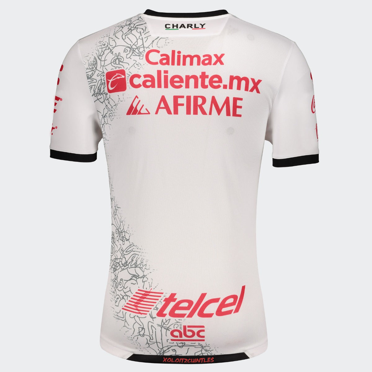 Charly, Charly 2020-21 Xolos Away Jersey - White-Red