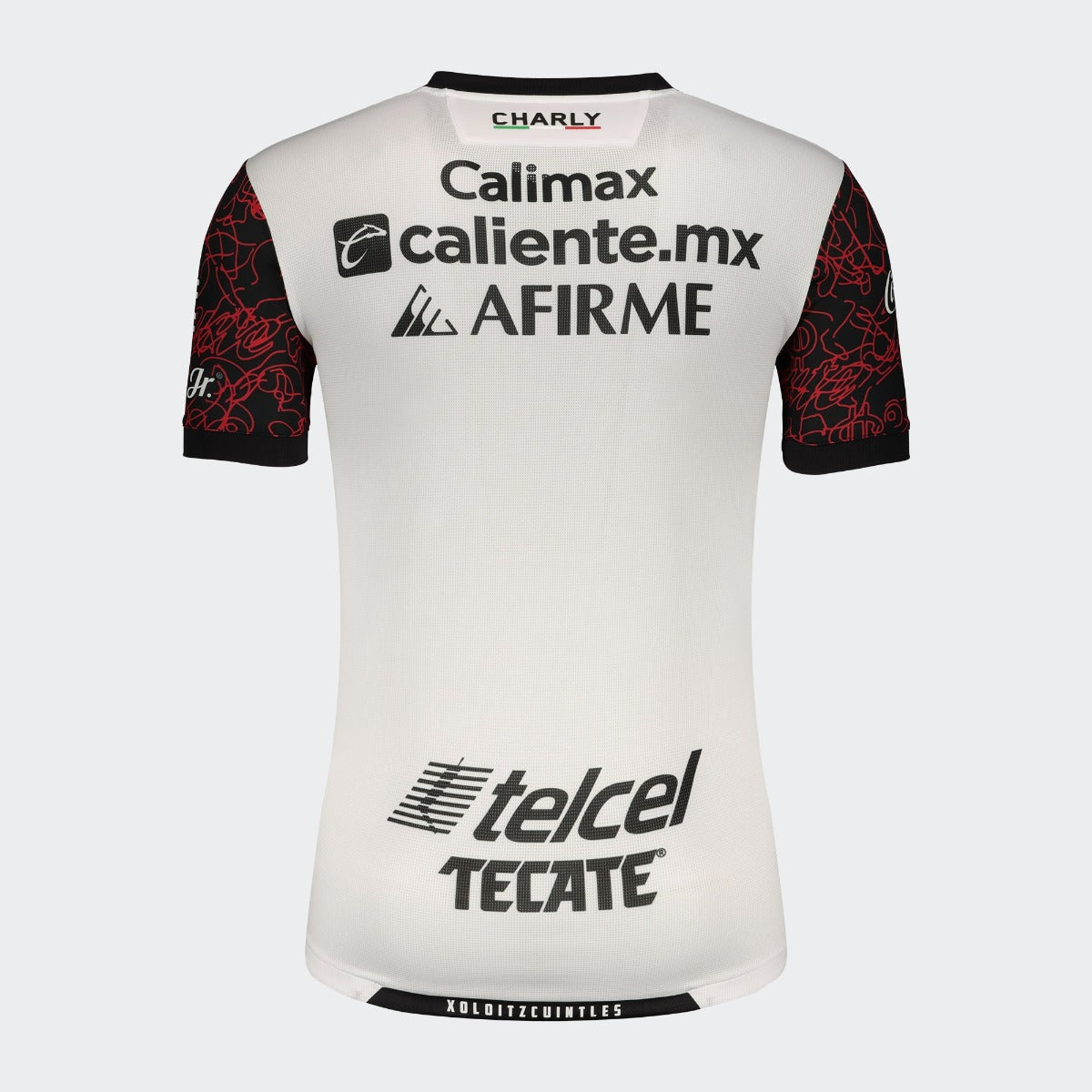 Charly, Charly 2021-22 Club Tijuana Away Jersey - White-Black