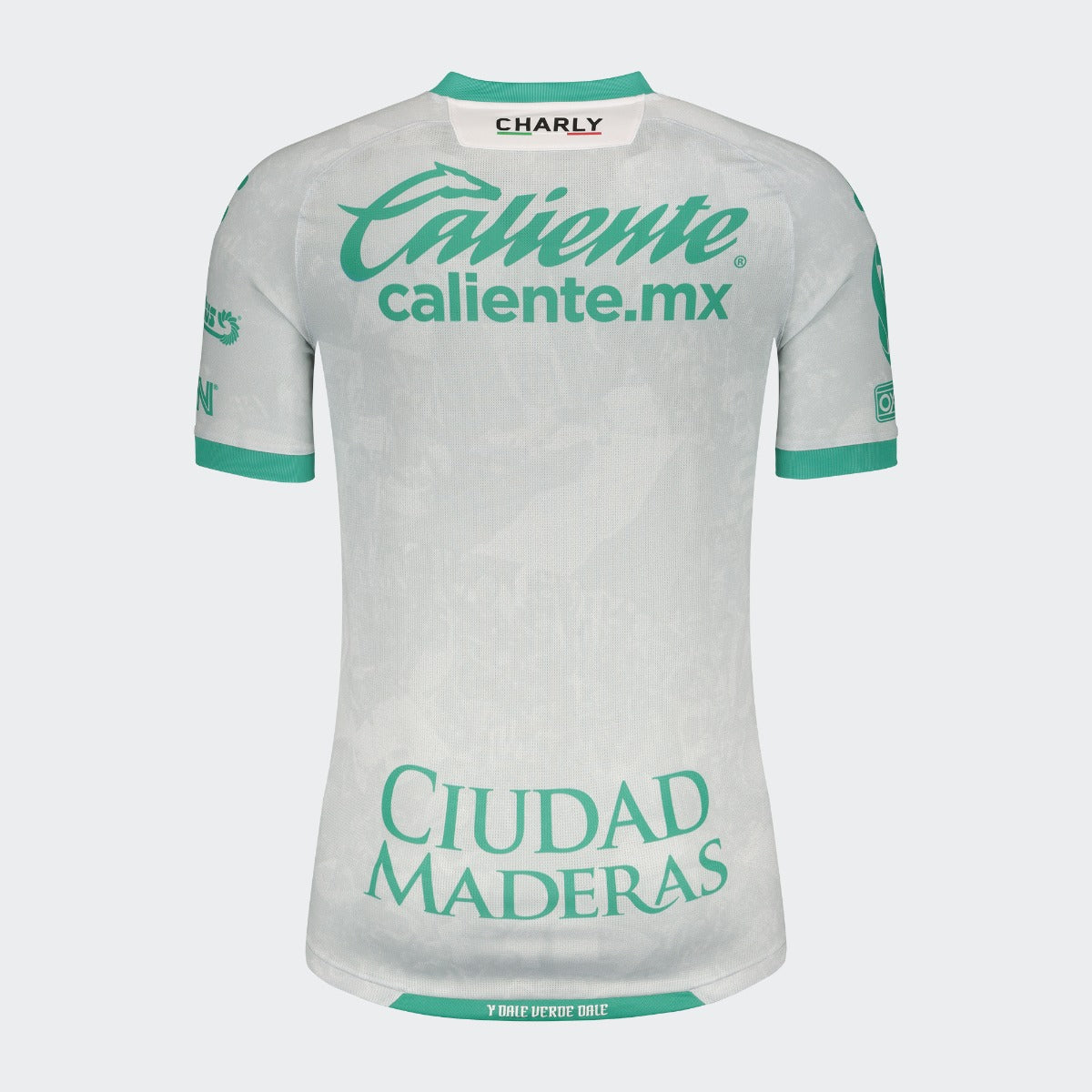 Charly, Charly 2021-22 Leon Away Jersey - White-Green