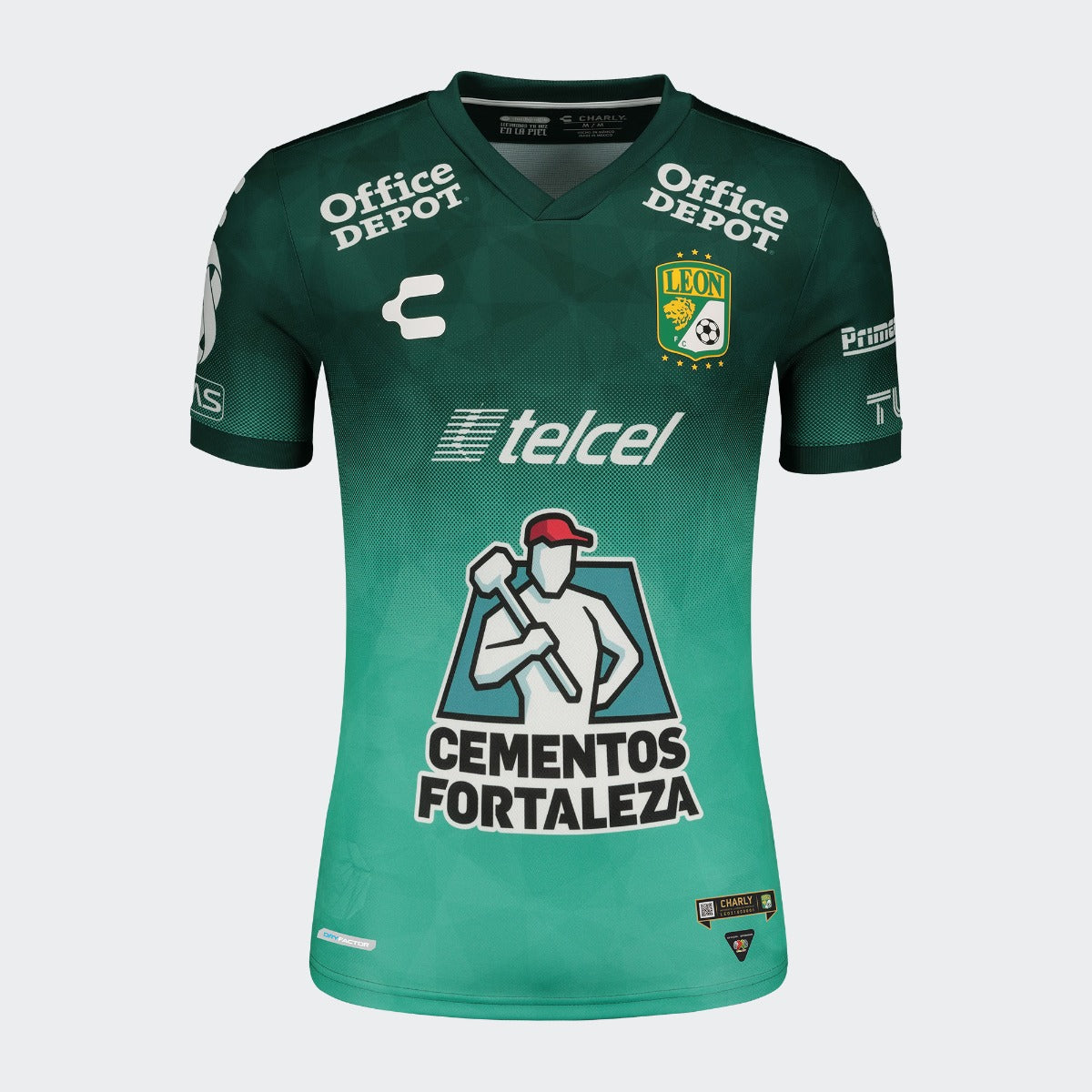 Charly, Charly 2021-22 Leon Home Jersey - Green