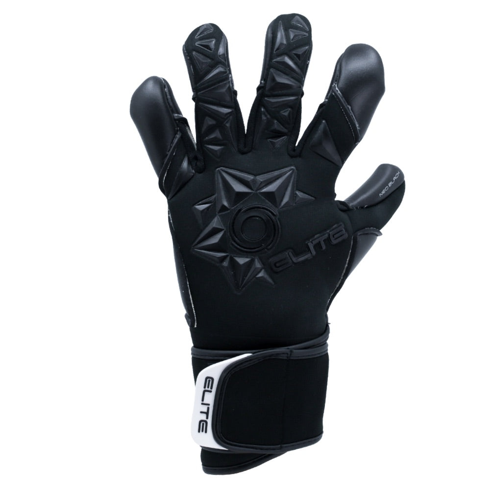 Elite Sport, Elite Sport 2019 Neo Black Goalkeeper Gloves - Black