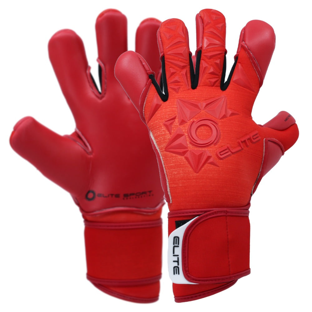 Elite Sport, Elite Sport 2019 Neo Red Goalkeeper Gloves - Red