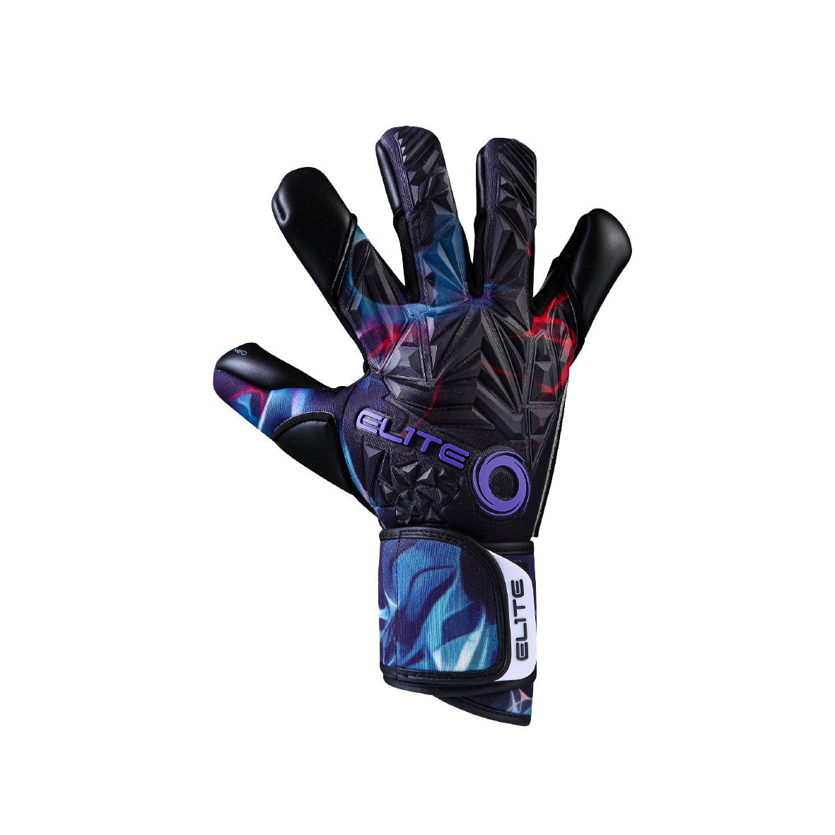 Elite Sport, Elite Sport 2020 Ignis Goalkeeper Glove - Black-Red-Purple