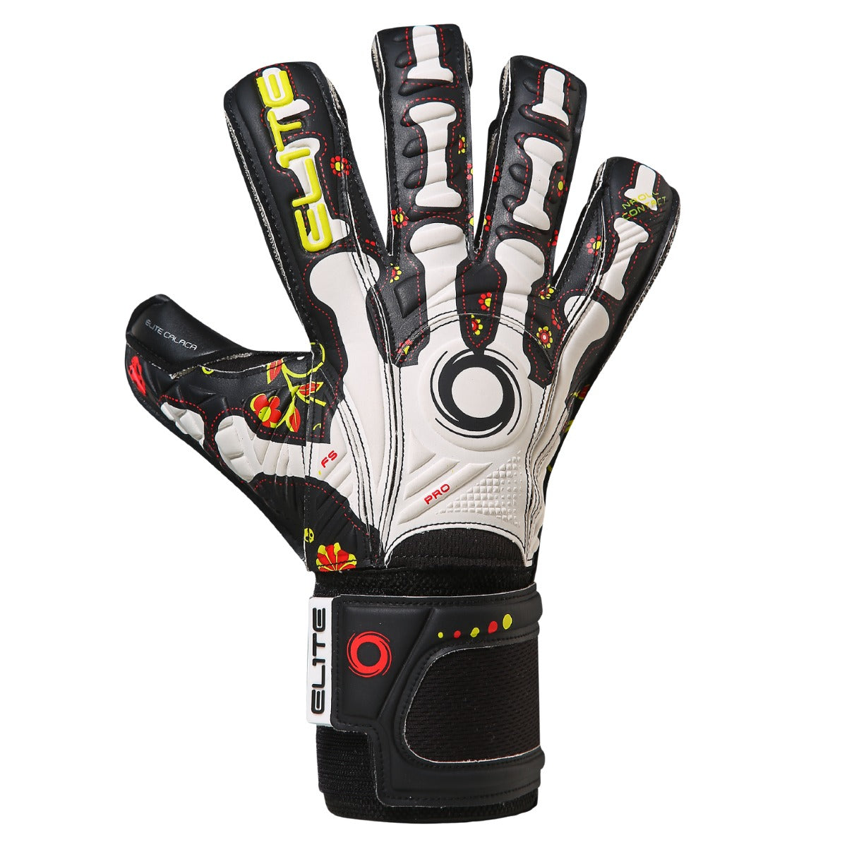 Elite Sport, Elite Sport 2022 Calaca Goalkeeper Glove - Black-White