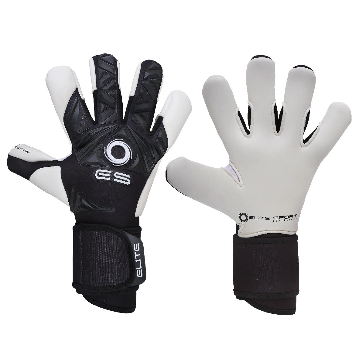 Elite Sport, Elite Sport 2022 Neo Combi Goalkeeper Glove - Black-White