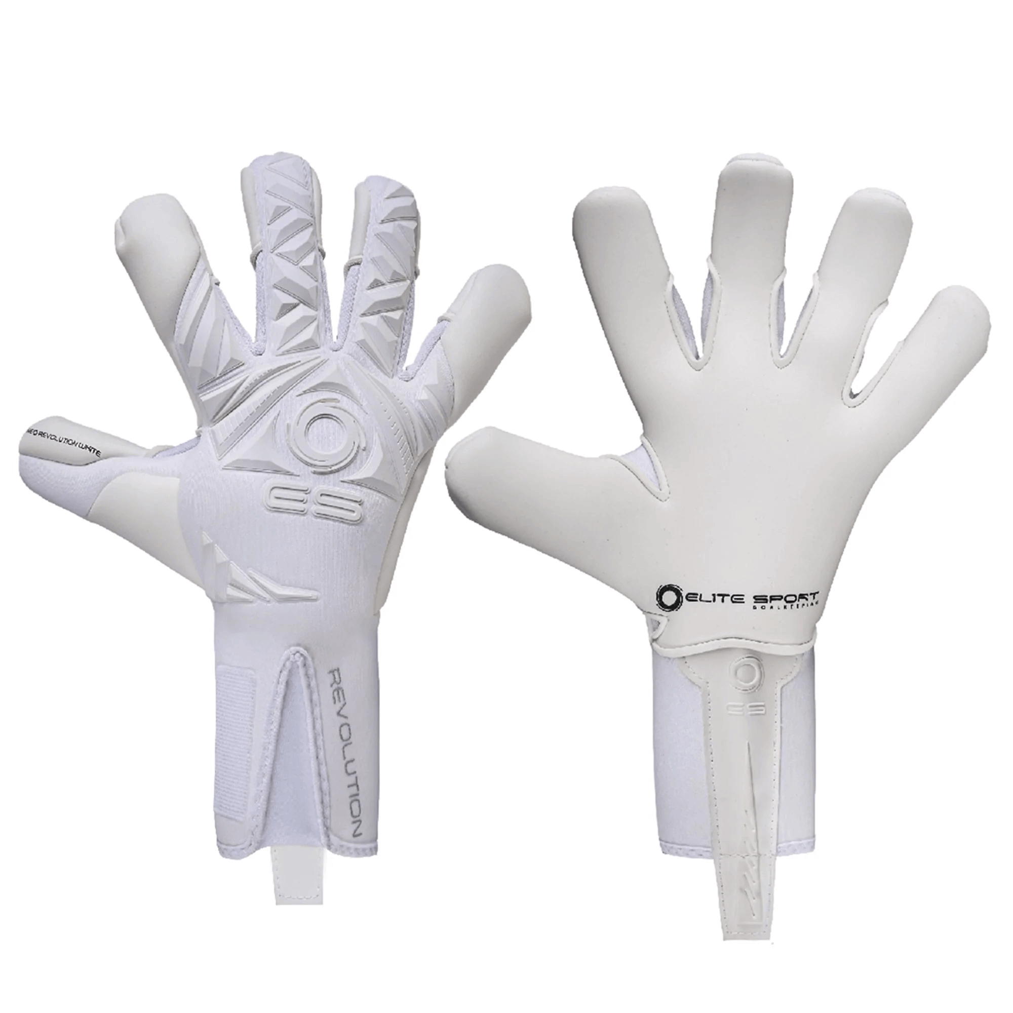 Elite Sport, Elite Sport 2022 Neo Revolution White Goalkeeper Glove - White