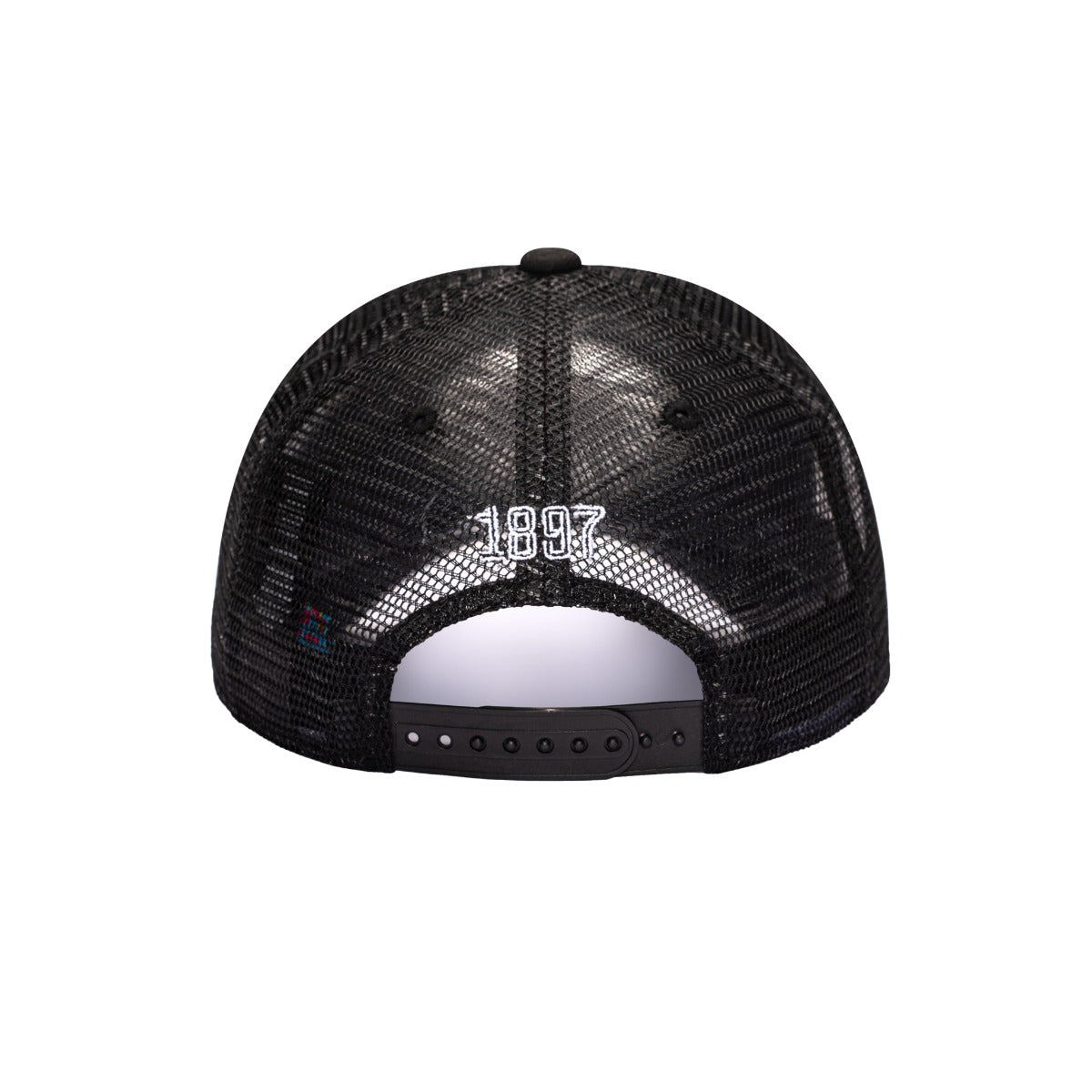 Fi Collection, F.I Collection Juventus Script Stop Trucker Hat - Black