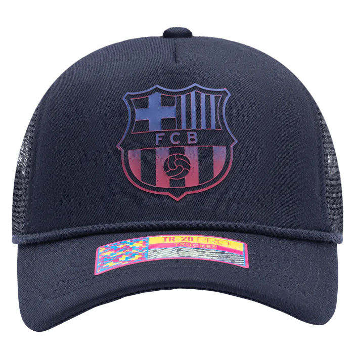 Fi Collection, FI Collection Barcelona Atmosphere Trucker Hat - Navy