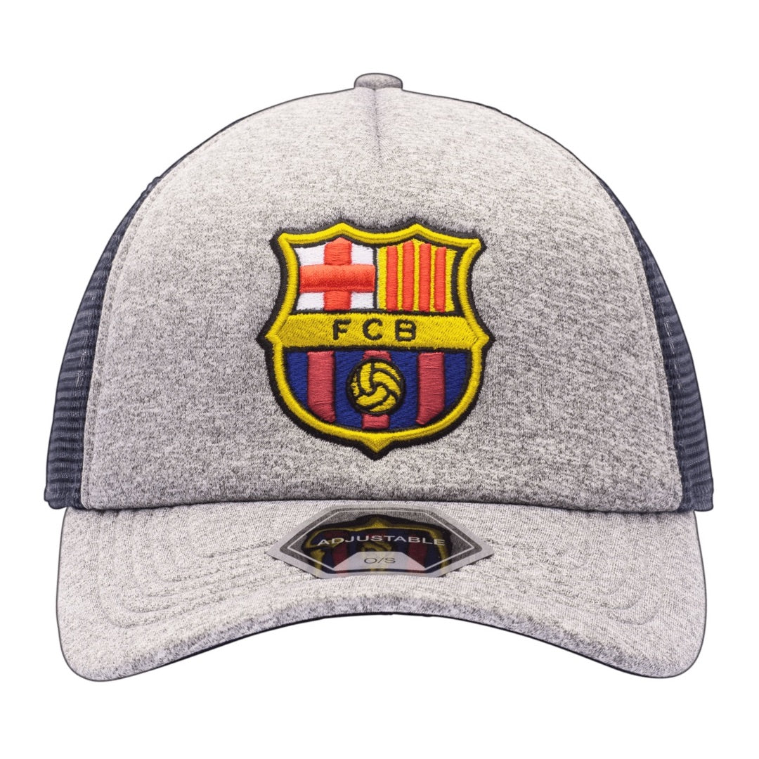 Fi Collection, FI Collection Barcelona Grayline Trucker Hat - Grey-Navy