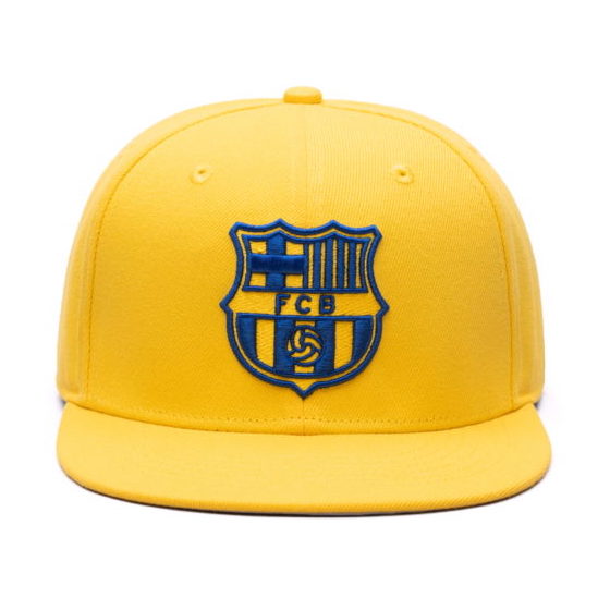 Fi Collection, FI Collection Barcelona Retro Capsule Snapback Hat - Cyber Yellow