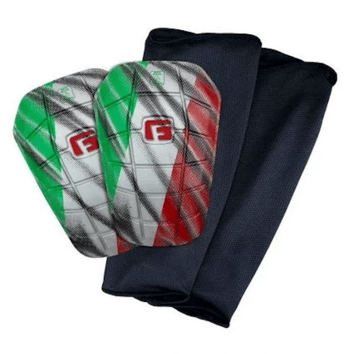 G-Form, G-Form Pro-S Blade Mexico Shin Guards - Green-White-Red