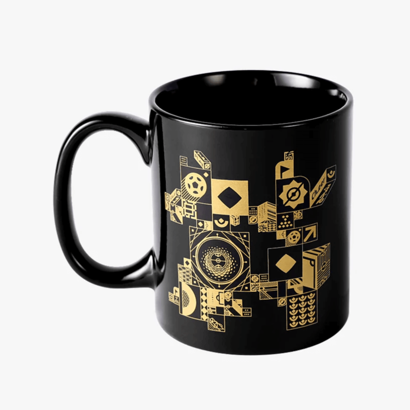 Honav, Honav FIFA World Cup 2022 Ceramic Mug - Black-Gold