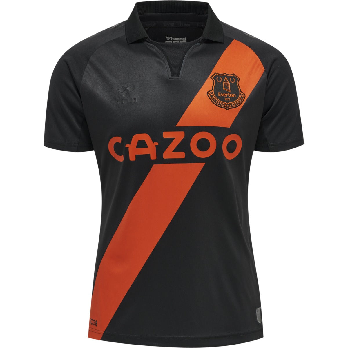 Hummel, Hummel 2021-22 Everton Away Jersey - Black