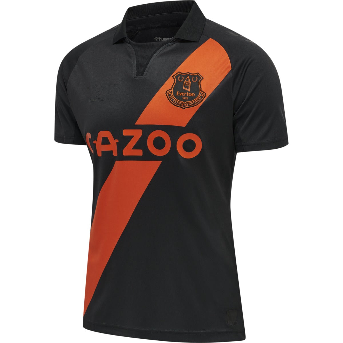 Hummel, Hummel 2021-22 Everton Away Jersey - Black