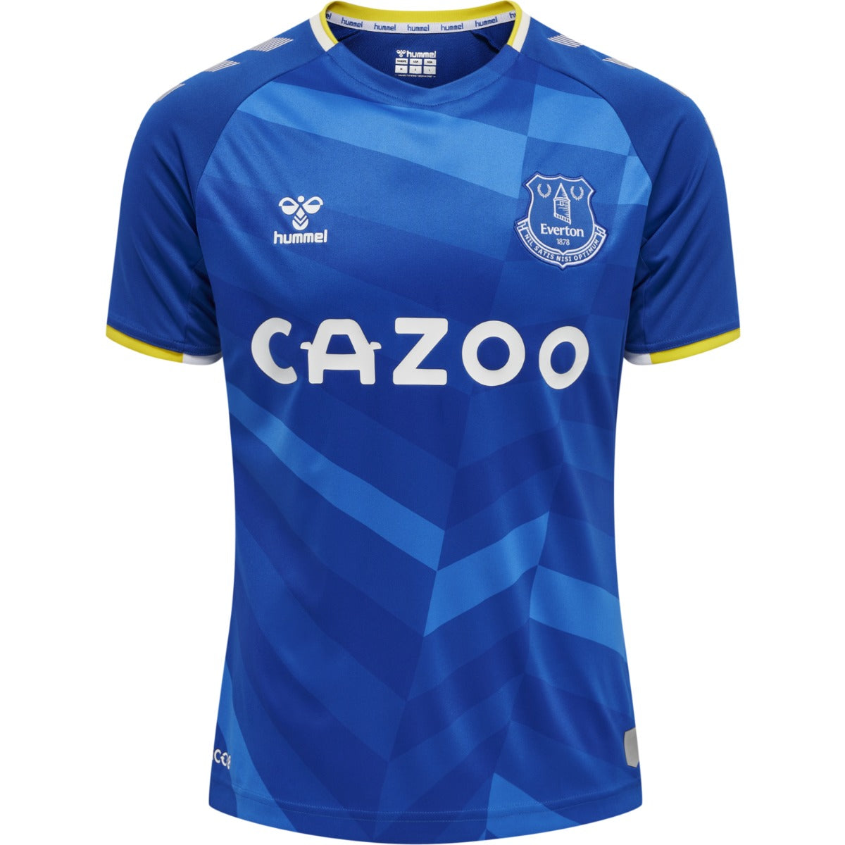 Hummel, Hummel 2021-22 Everton Home Jersey - Blue