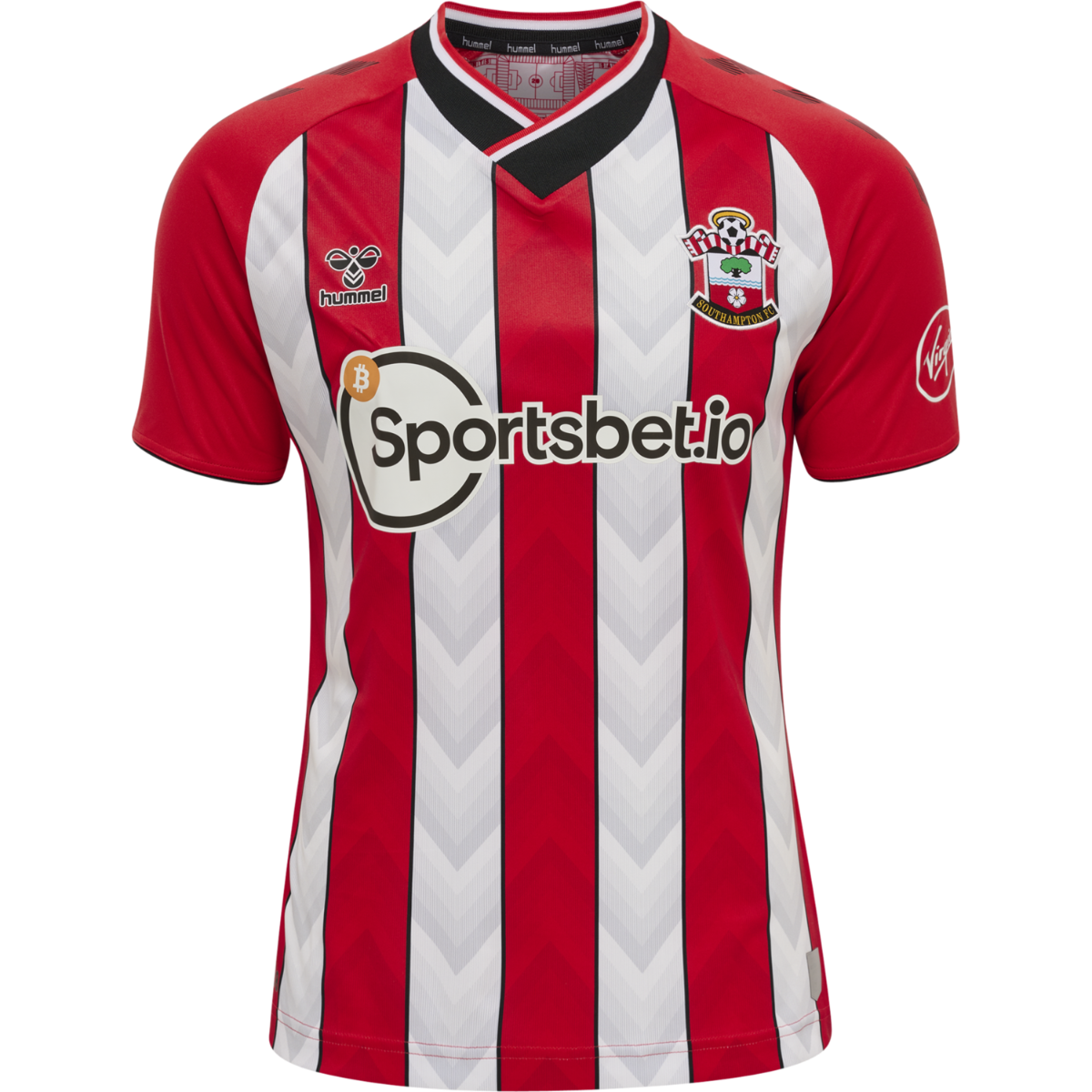 Hummel, Hummel 2021-22 Southampton Home Jersey - Red-White