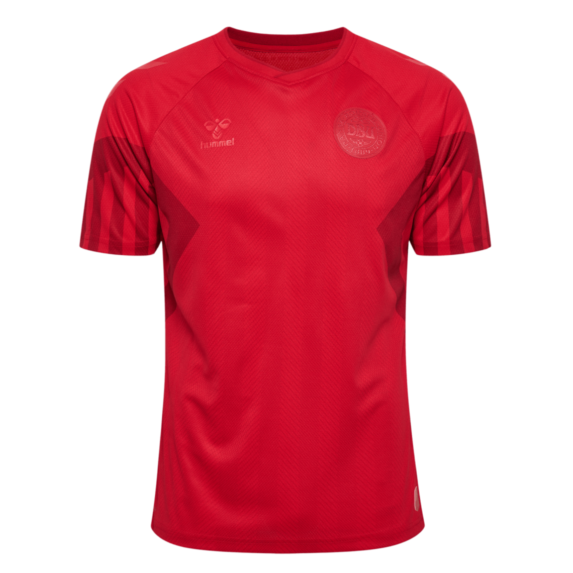 Hummel, Hummel 2022-23 Denmark Home Jersey - Tango Red