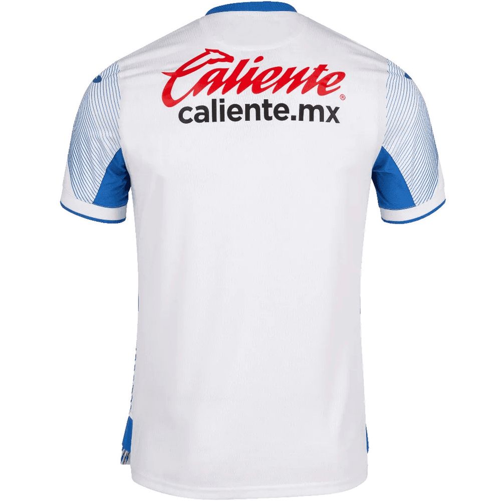 Joma, Joma 2021-22 Cruz Azul Away Jersey (with Star) - White-Royal