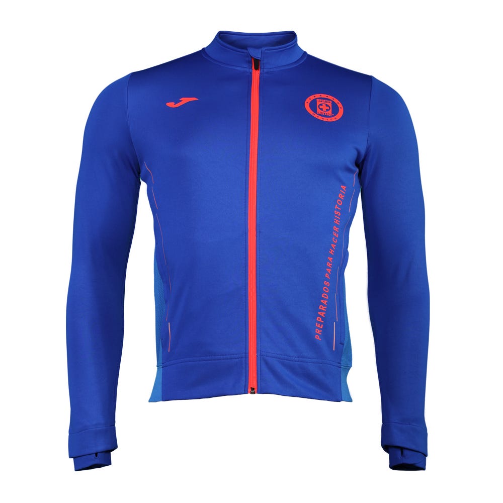 Joma, Joma 2021-22 Cruz Azul Full-Zip Jacket - Royal