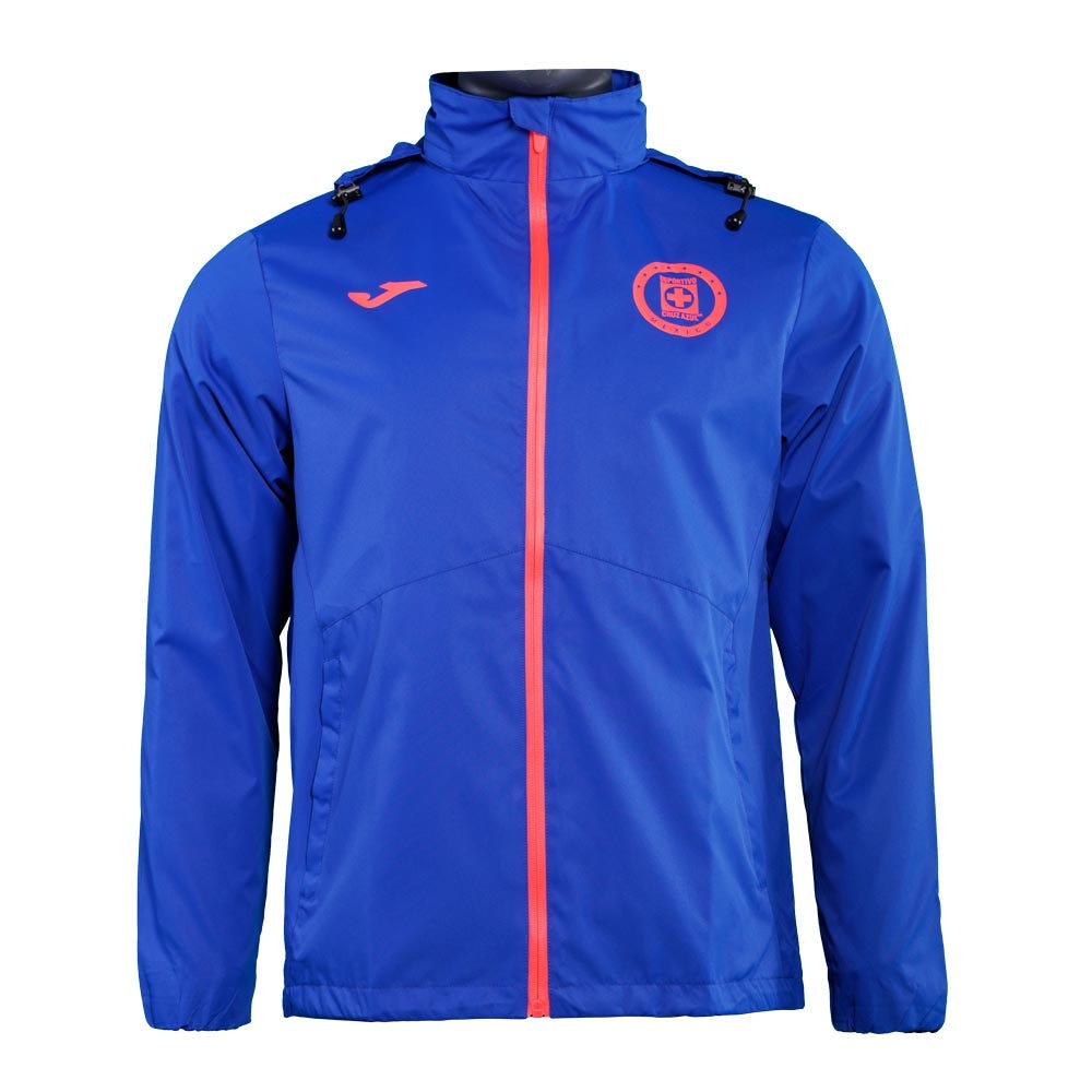 Joma, Joma 2021-22 Cruz Azul Raincoat Jacket - Royal