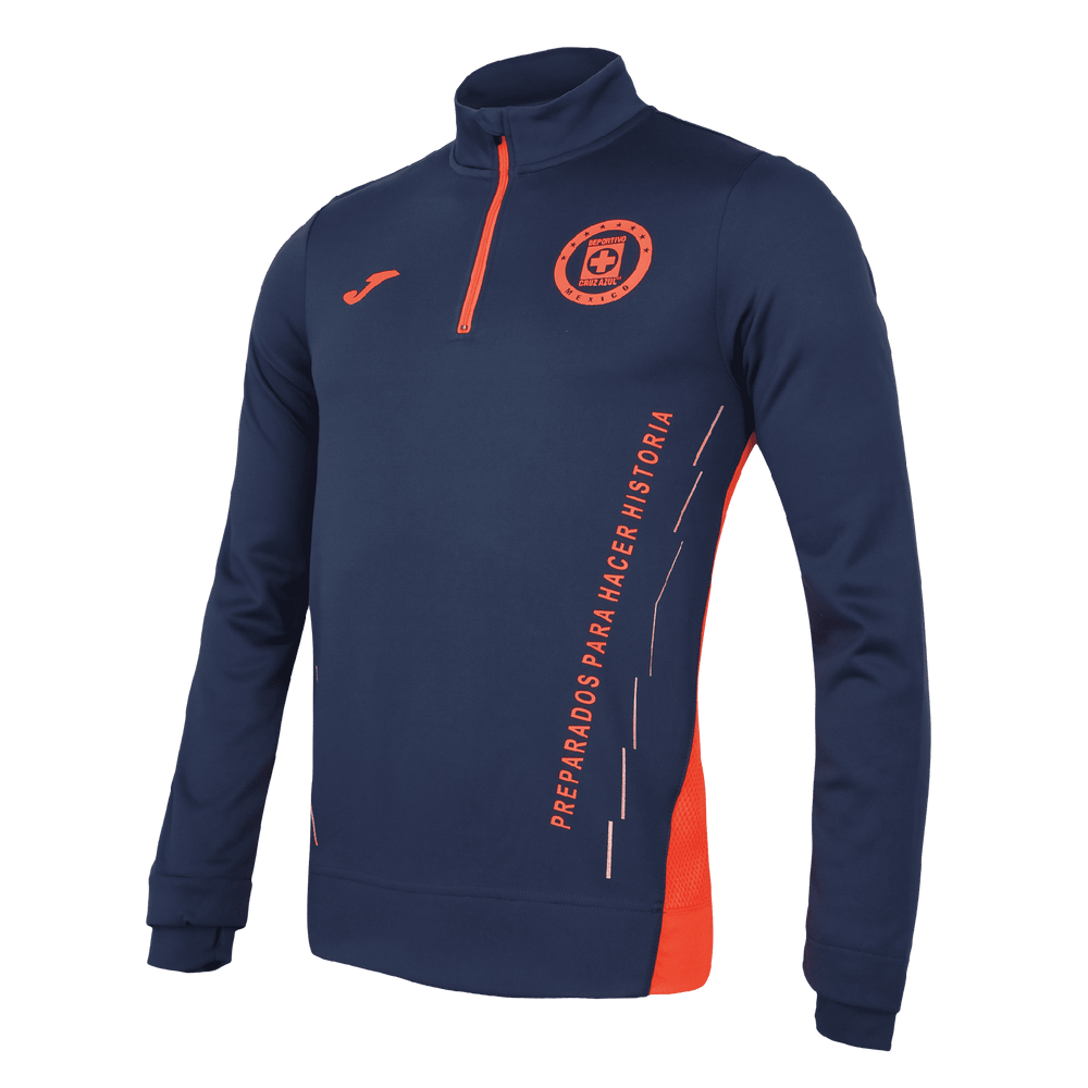 Joma, Joma 2021-22 Cruz Azul Sweatshirt - Navy