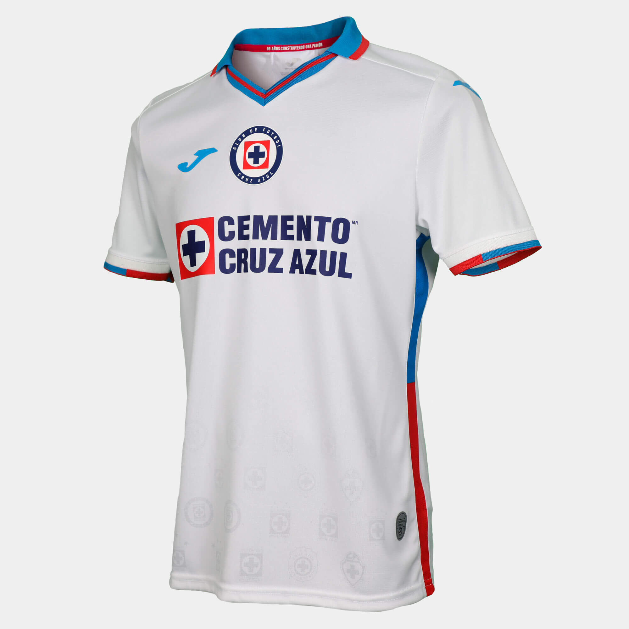 Joma, Joma 2022-23 Cruz Azul Away Jersey - White-Blue