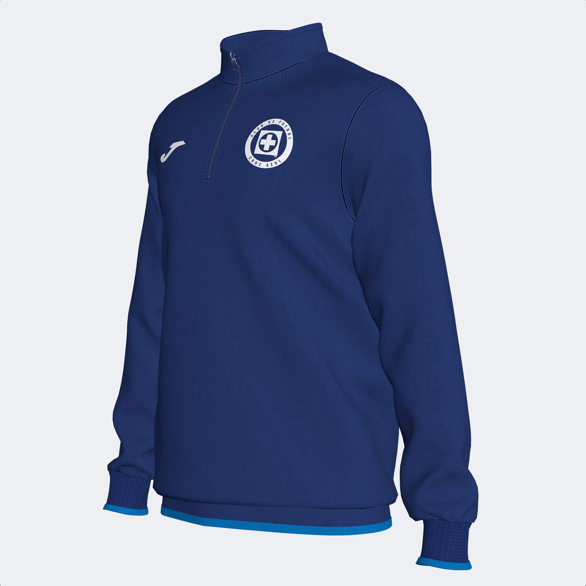 Joma, Joma 2022-23 Cruz Azul Quarter Zip Training Top - Royal