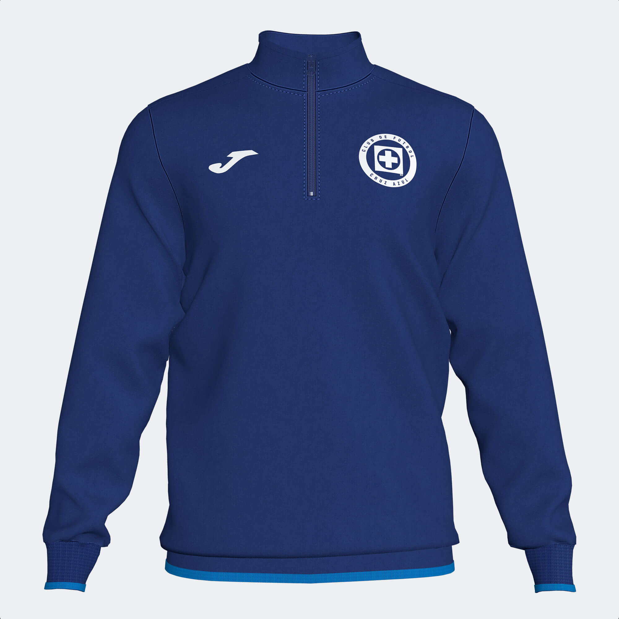 Joma, Joma 2022-23 Cruz Azul Quarter Zip Training Top - Royal