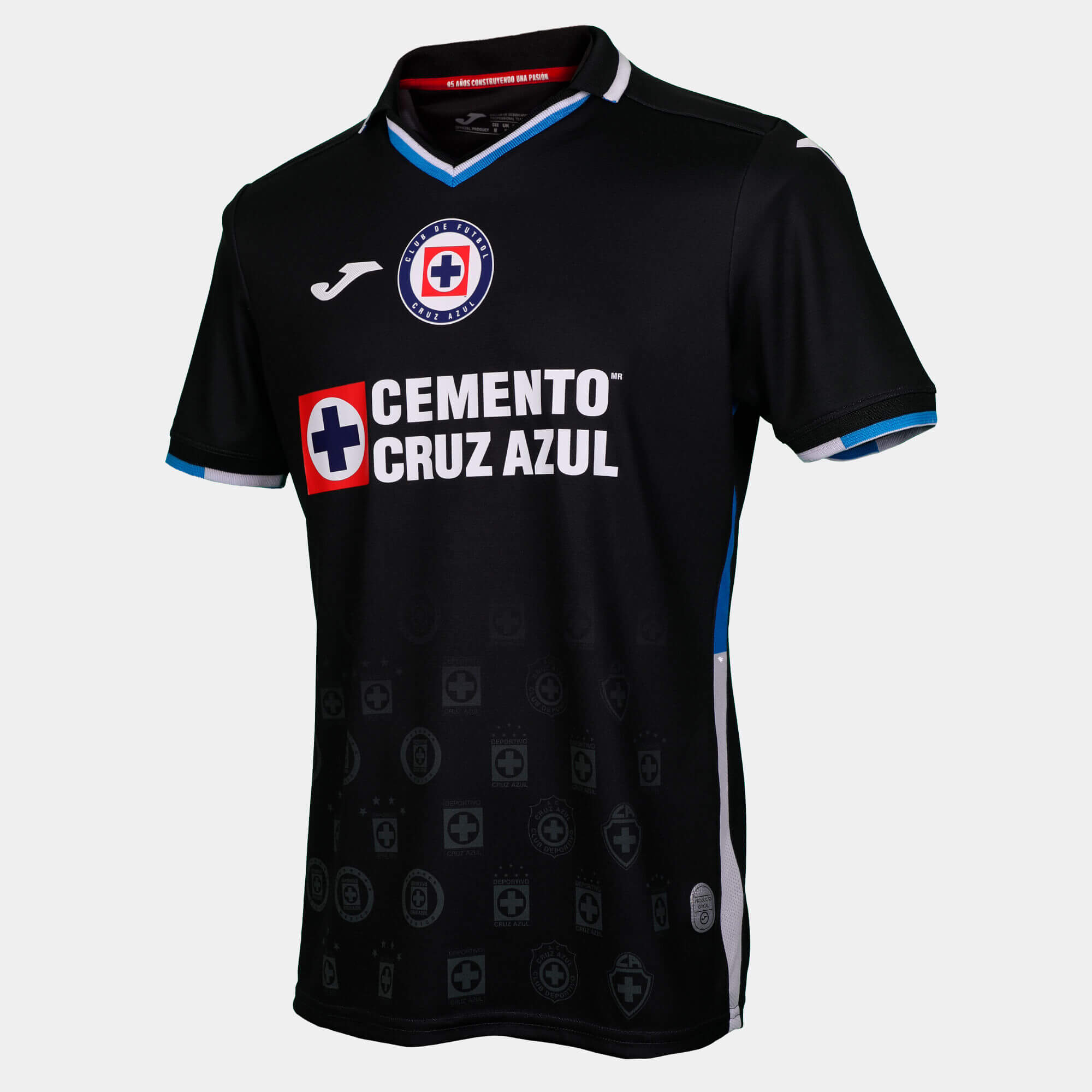 Joma, Joma 2022-23 Cruz Azul Third Jersey - Black