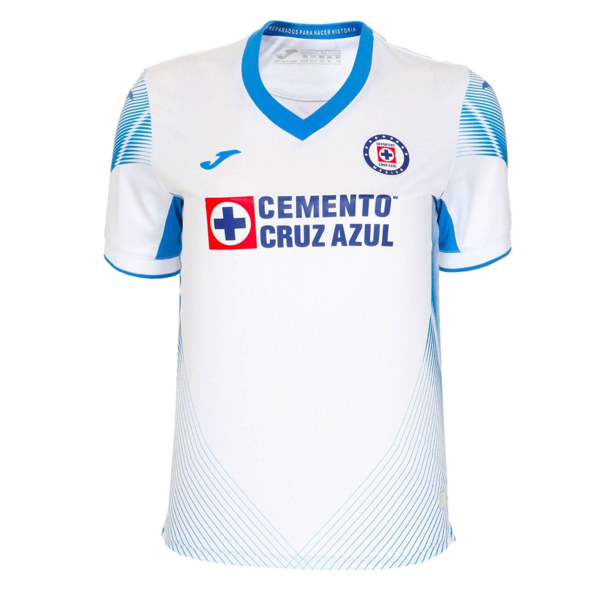 Joma, Joma 2022 Cruz Azul Away Jersey - White-Blue