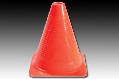 Kwik Goal, Kwik Goal 6" Orange Practice Cone - Pack of 12