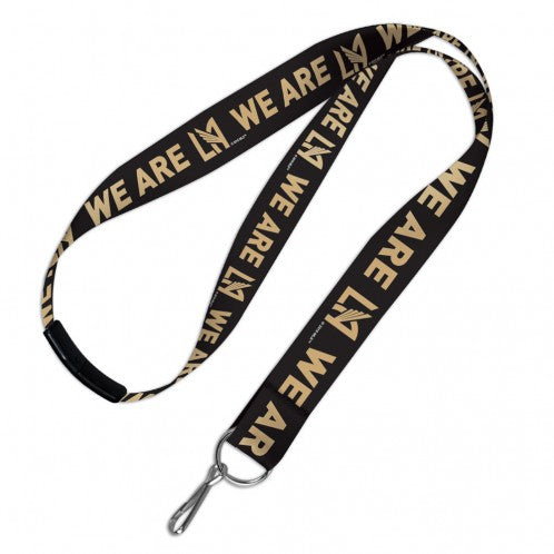 Wincraft, LAFC Lanyard - Black-Gold